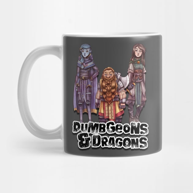 Decimators of Dragons - Dumbgeons & Dragons by Dumb Dragons Productions Store